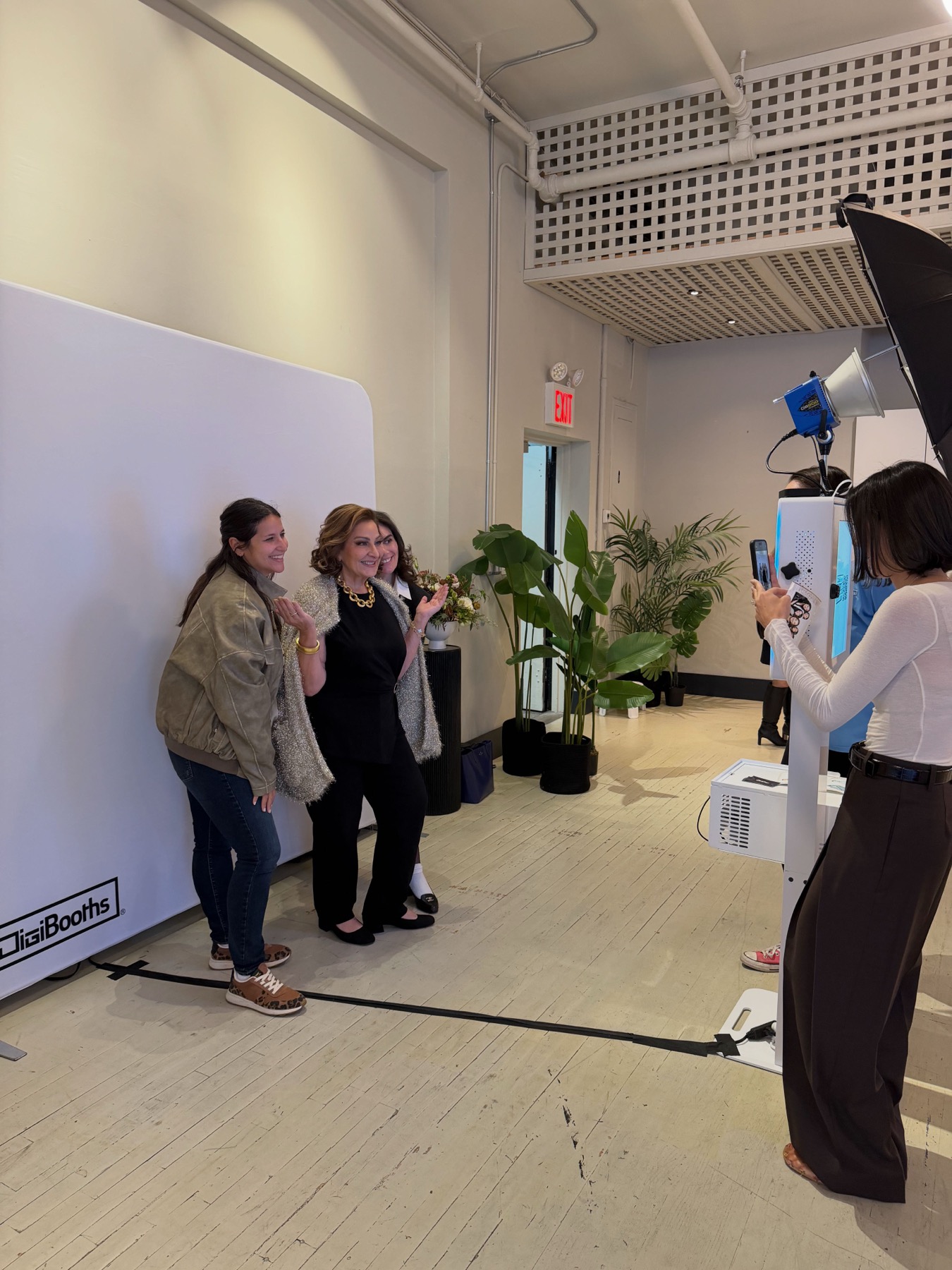 A recent DigiBooths photo experience at a New York event